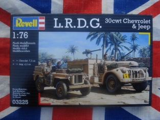 REV03225  L.R.D.G.30cwt Chevrolet & Jeep SAS  1:76